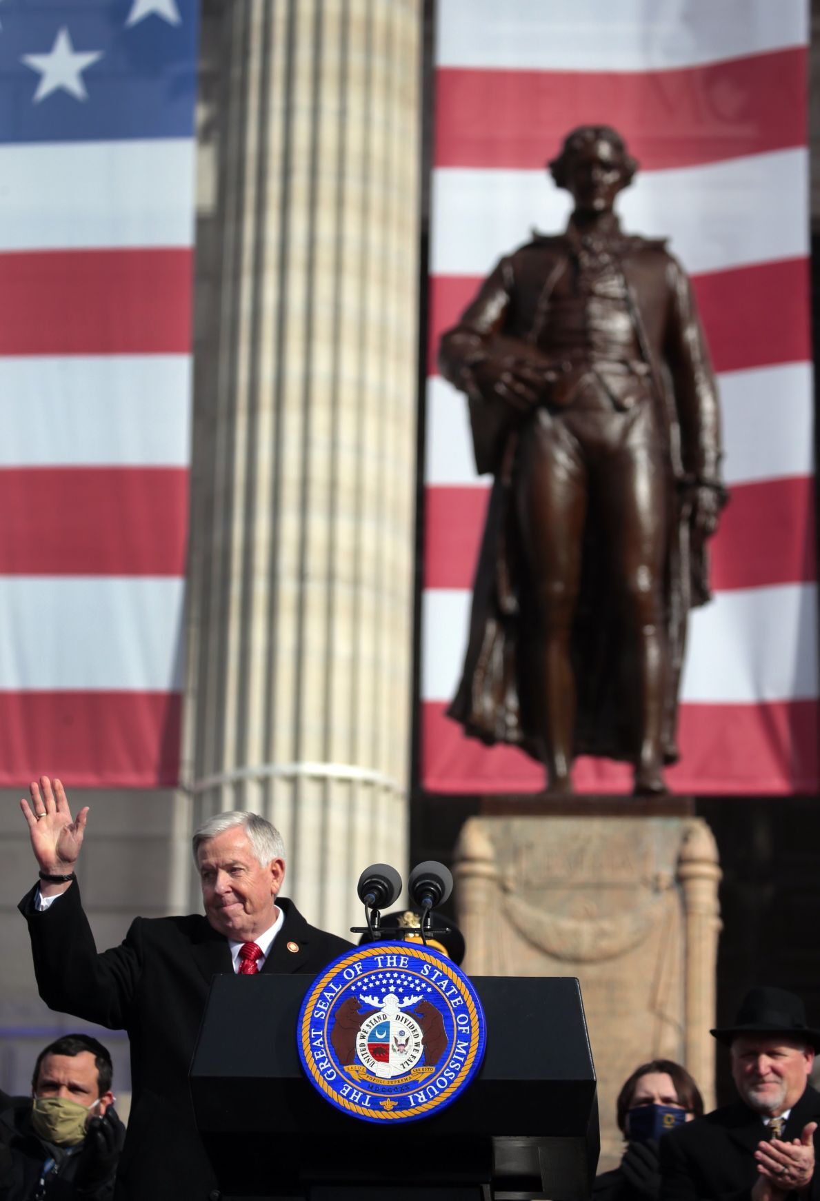 Gov. Parson sworn-in at Bicentennial Inauguration